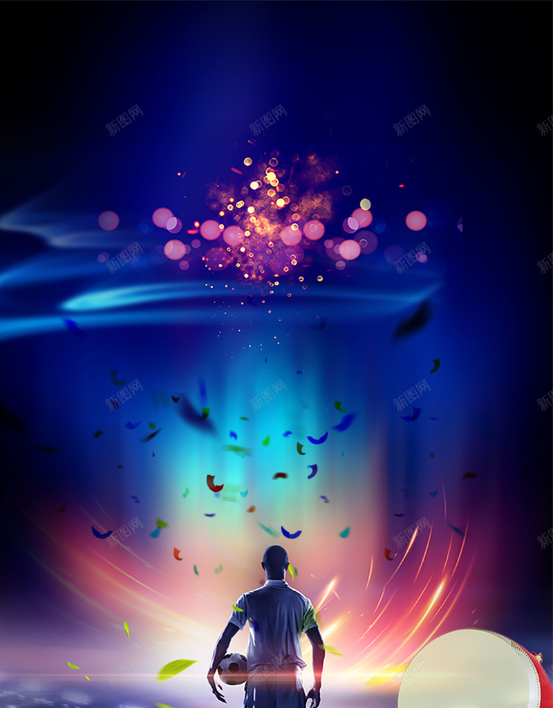 创意大气世界杯运动员光效背景psd设计背景_新图网 https://ixintu.com 世界杯 运动员 光晕 创意 球场 运动员背景 人物背景 光效