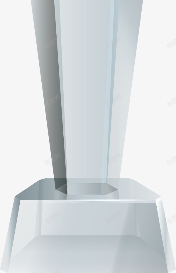 水晶玻璃奖杯奖牌矢量图ai免抠素材_新图网 https://ixintu.com 奖杯 奖牌 水晶 玻璃 矢量图
