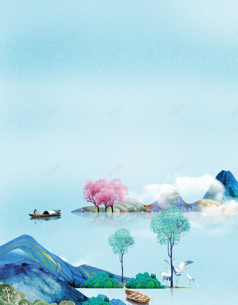 唯美湖景商务房地产PSDjpg设计背景_新图网 https://ixintu.com PSD源文件 PSD素材 分层文件 创意房地产广告 唯美 地产 地产湖边美景 房地产 房地产公园湖景广告 渔船 湖景 湖边 湖面 白鹭 背景模板 背景海报 背景素材 高清背景