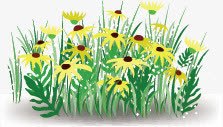 花花朵绿草地淘宝矢png免抠素材_新图网 https://ixintu.com 花花朵绿草地淘宝矢量