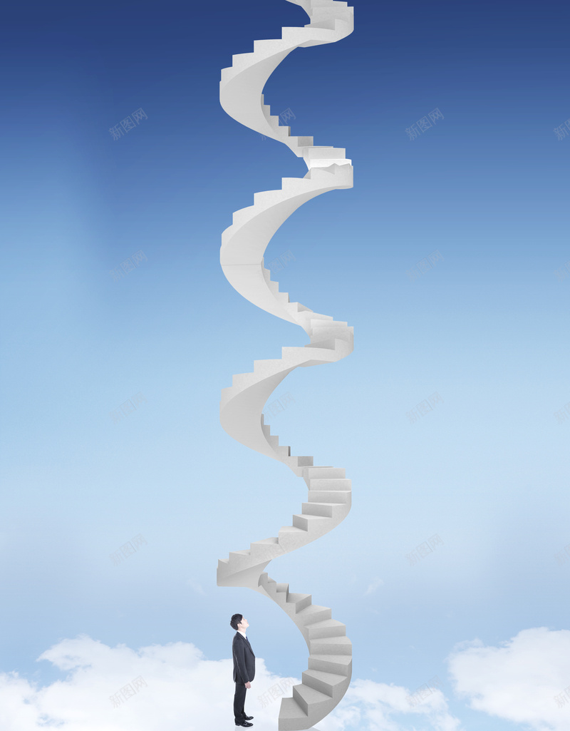 企业楼梯背景psd设计背景_新图网 https://ixintu.com 企业 商务 开心 白云 科幻 科技 蓝天