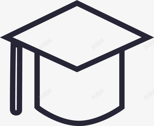 学院未选中png免抠素材_新图网 https://ixintu.com 学院未选中