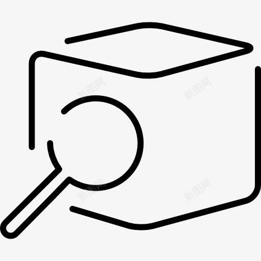 物流包装的超薄外形图标png免抠素材_新图网 https://ixintu.com 包装 商业 商务 搜索工具 搜索框 物流 超薄的概述 轮廓