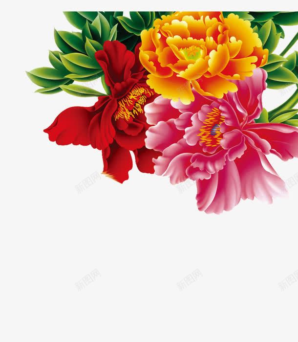 节日海报手绘摄影花朵png免抠素材_新图网 https://ixintu.com 摄影 海报 节日 花朵