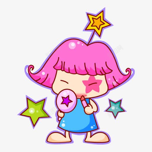 星座小女孩png免抠素材_新图网 https://ixintu.com 鍎跨 鍗 鎵嬬粯 鎻掔敾 鏄熷骇 鐭噺