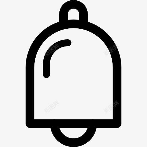 通知钟图标png_新图网 https://ixintu.com 乐器 报警 环 通知 铃 音乐