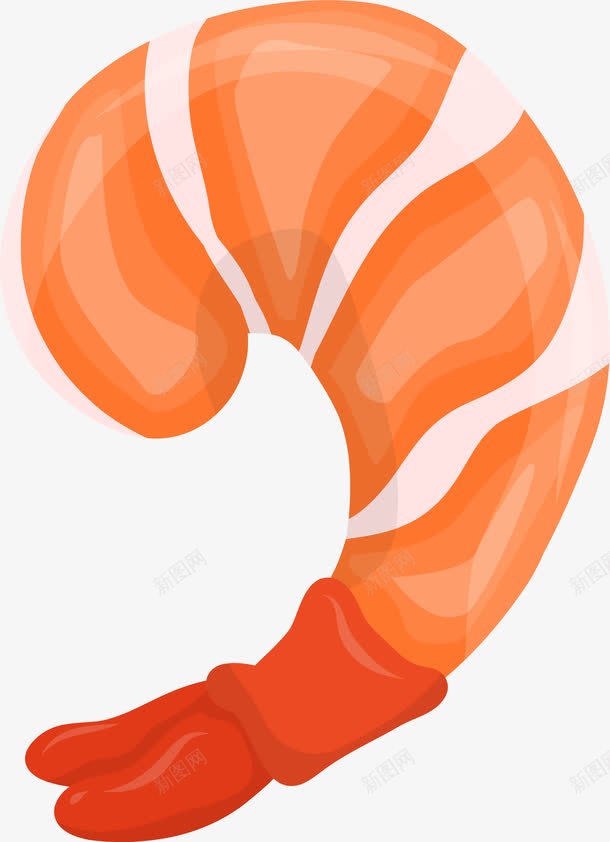 虾仁png免抠素材_新图网 https://ixintu.com 红色 虾仁