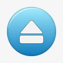 蓝色按钮弹出primoicons图标png_新图网 https://ixintu.com blue button eject 弹出 按钮 蓝色