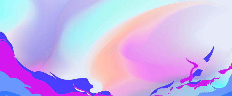炫彩简约纹理质感图psd设计背景_新图网 https://ixintu.com 紫色 几何 圆形 海报banner 扁平 渐变 促销 分层