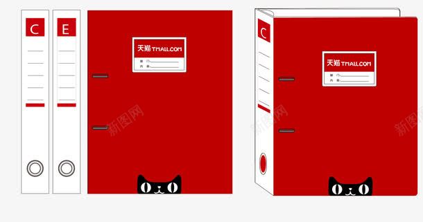 天猫商城文件夹png免抠素材_新图网 https://ixintu.com 商城 天猫 文件夹