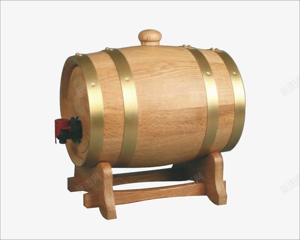 橡木马拉车式红酒桶侧面图png免抠素材_新图网 https://ixintu.com 免抠元素 小红车 橡木酒桶 红酒桶 酒桶
