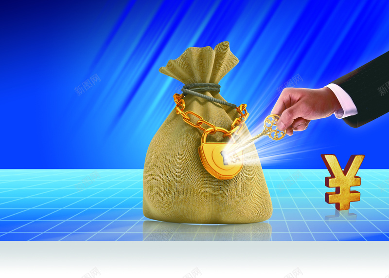 科技人员开启钱袋白光四溢的psd设计背景_新图网 https://ixintu.com 人员 四溢 图片 开启 开心 白光 科技 科技图片 钱袋