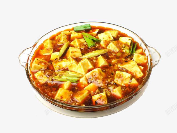 家常豆腐png免抠素材_新图网 https://ixintu.com 中华美食 传统食物 农家菜 家常菜 麻婆豆腐