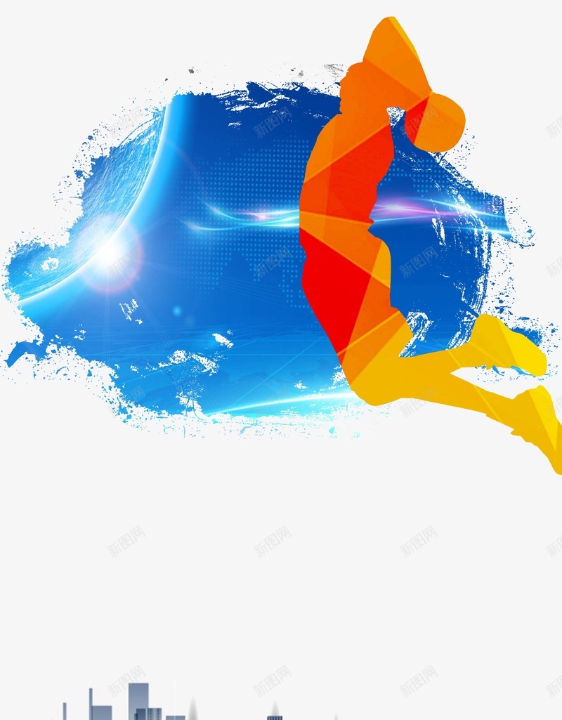 励志灌篮人物背景海报psd设计背景_新图网 https://ixintu.com 励志 商业 城市 天空 海报 灌篮 背景 蓝色