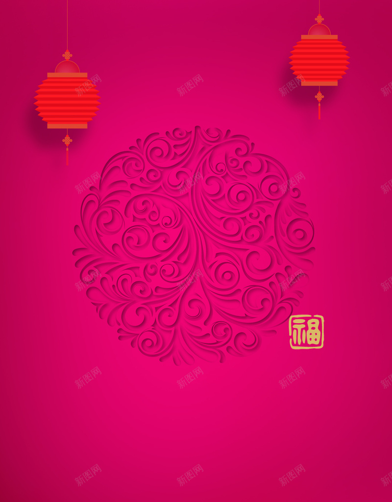 春节灯笼背景psd设计背景_新图网 https://ixintu.com 春节 灯笼 背景 过年 激情 H5 h5 狂欢
