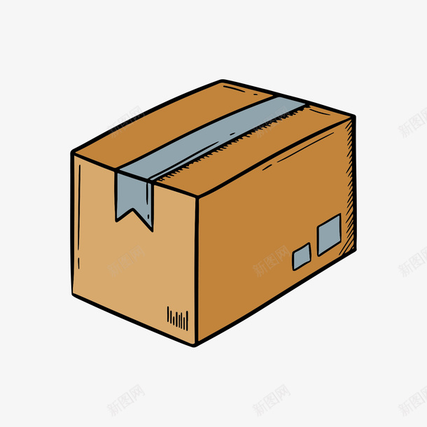 黄灰色的打包好的包裹矢量图ai免抠素材_新图网 https://ixintu.com 包裹 打包包裹 打包好 日常 灰色 黄色 黄色包裹 矢量图