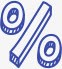 手绘百分比符号png免抠素材_新图网 https://ixintu.com 手绘 百分比符号