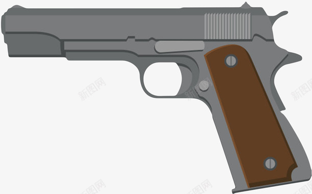 警卫武器手枪卡通手绘png免抠素材_新图网 https://ixintu.com 免扣 免费下载 危险品 手抢 枪 毒品 走私品 违禁品