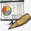 演示软件图标png_新图网 https://ixintu.com a application presentation software 应用程序 演讲 软件