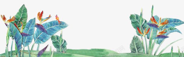 手绘野外花草蝴蝶png免抠素材_新图网 https://ixintu.com 手绘 花草 蝴蝶