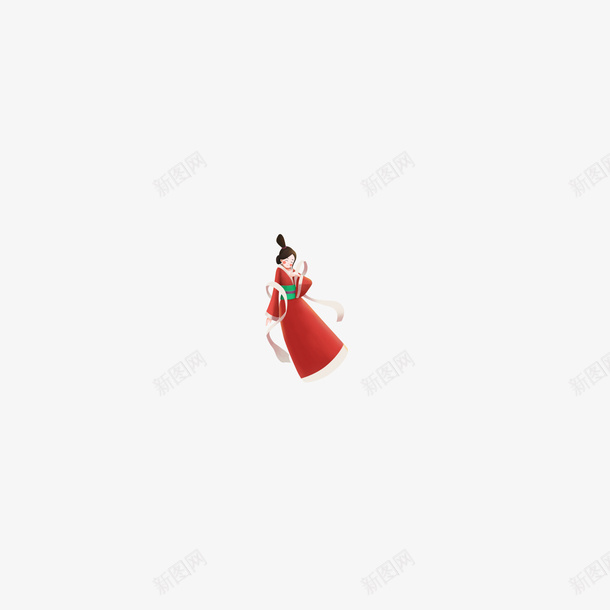 七夕织女人物png免抠素材_新图网 https://ixintu.com 七夕 爱情 织女 人物