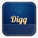 digg深蓝色标志图标png_新图网 https://ixintu.com digg 图标 标志 深蓝色