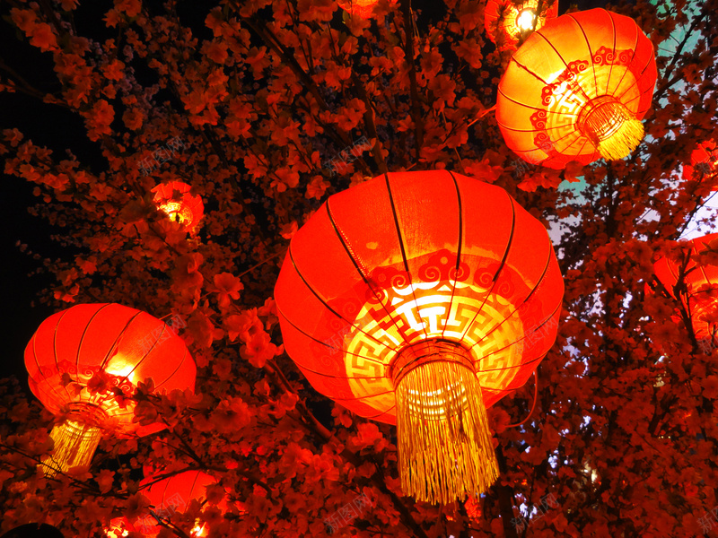 春节喜庆高清灯笼jpg设计背景_新图网 https://ixintu.com 灯笼 喜庆 传统节日 春节