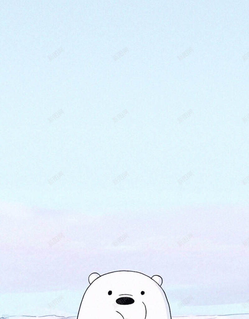 手绘可爱卡通熊平面广告jpg高清背景_新图网 https://ixintu.com 卡通背景 手绘背景 可爱 插画 熊 平面广告 蓝天 简约背景