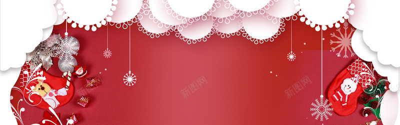 圣诞节文艺简约白雪红色bannerpsd设计背景_新图网 https://ixintu.com 元旦 元旦快乐 双蛋狂欢 圣 圣诞元素 圣诞快乐 圣诞树 圣诞海报 圣诞狂欢 圣诞老人 圣诞节 新年