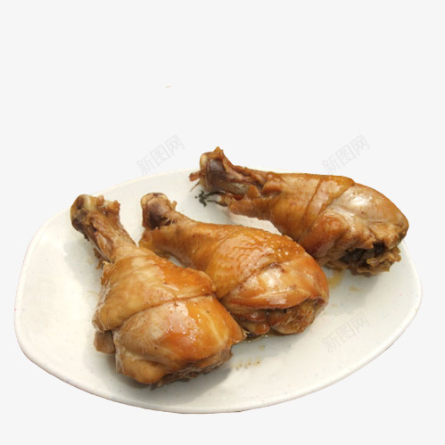 三只卤味鸡腿png免抠素材_新图网 https://ixintu.com 卤味鸡腿 美味鸡腿 鸡大腿 鸡腿
