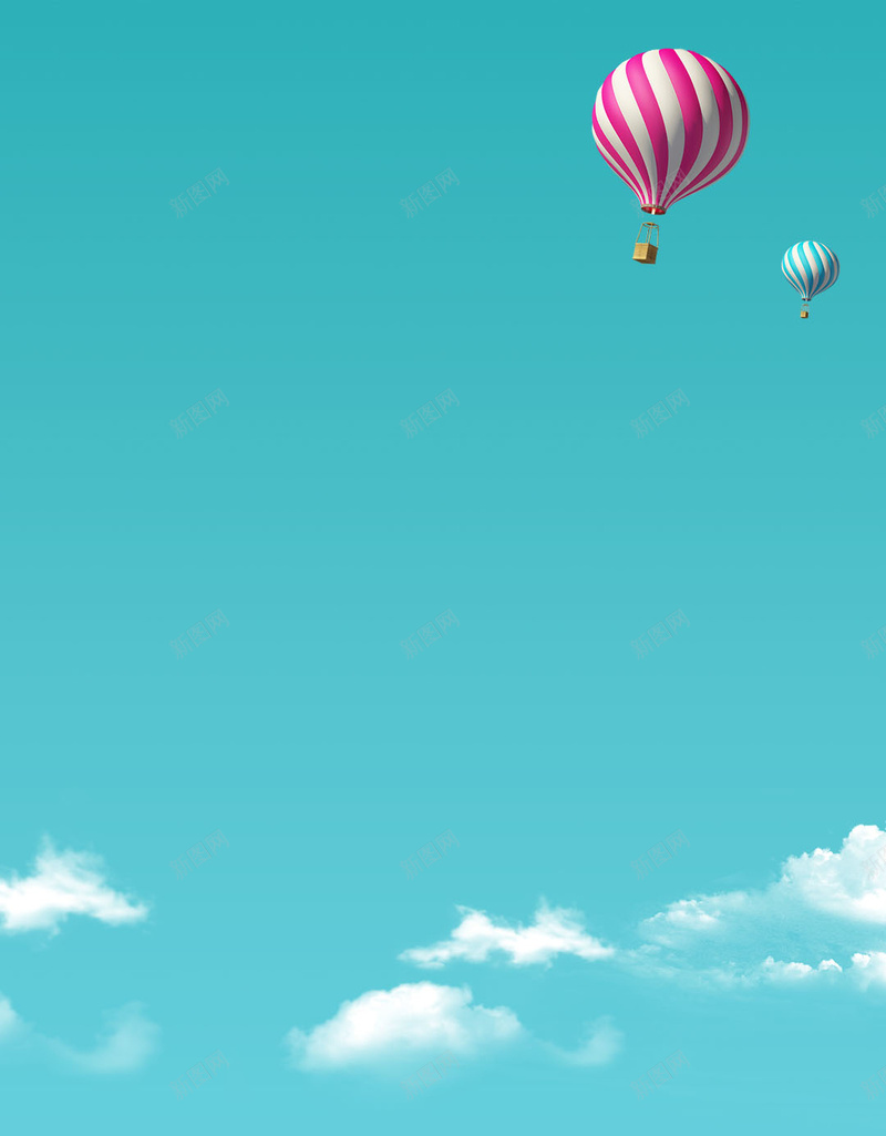 蓝色小清新夏季促销PSD分层H5背景psd设计背景_新图网 https://ixintu.com H5 PSD分层 云 夏季促销 家电促销 小清新 平台 热气球 背景素材 蓝色