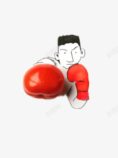 拳击教练png免抠素材_新图网 https://ixintu.com 人物 红色 锻炼