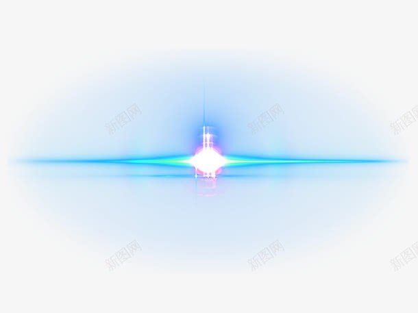 蓝色线光源png免抠素材_新图网 https://ixintu.com 光效 艺术效果 装饰