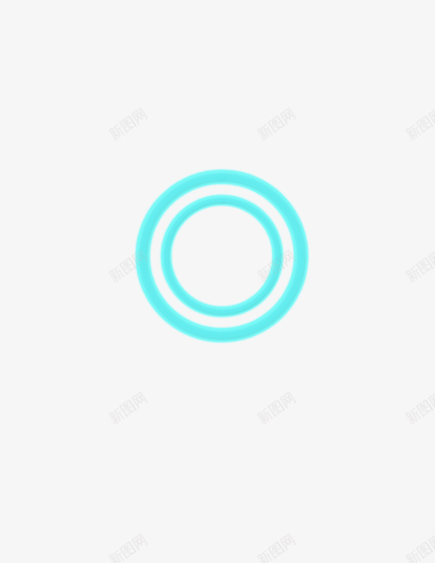 发光的蓝色按键png_新图网 https://ixintu.com 发光 光标 蓝色 按键