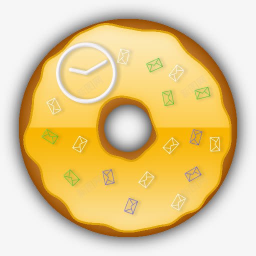 可爱的办公室风格小甜饼图标png_新图网 https://ixintu.com 办公室 可爱 图标 甜饼 风格