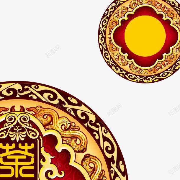 中国同我花纹png免抠素材_新图网 https://ixintu.com 中国风 民族图案 民族风 花纹