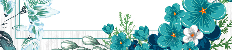 清新花卉简约边框新品上市平面广告jpg设计背景_新图网 https://ixintu.com 平面广告 新品上市 时尚 清新背景 简约边框 绘画美术 花卉 边框