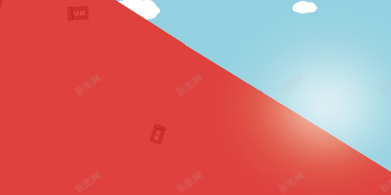 卡通拼色简约背景jpg设计背景_新图网 https://ixintu.com 红包 促销 活动 激情 狂欢