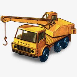 道奇起重机卡车1960火柴png免抠素材_新图网 https://ixintu.com Crane Dodge Truck 卡车 起重机 道奇