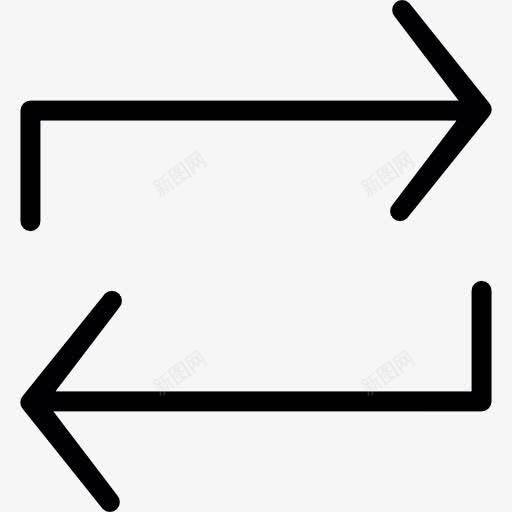 重载箭头图标png_新图网 https://ixintu.com 方向 方向指向 箭头