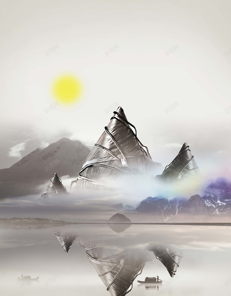 创意合成五月你好海报背景jpg设计背景_新图网 https://ixintu.com 创意版式 端午节促销 海报 合成 简约 促销海报 端午节 劳动节 美食海报 山水 原创 粽子