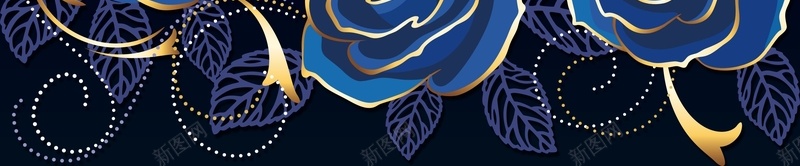 黑色浪漫模板背景图jpg设计背景_新图网 https://ixintu.com 唯美背景 花卉边框 花框 黑色 花卉背景模板