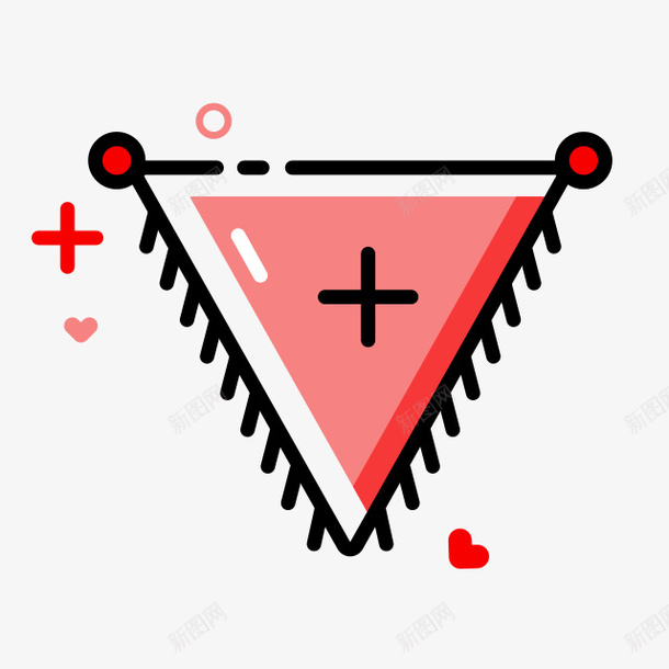锦旗图标png_新图网 https://ixintu.com PNG 免扣 图标 锦旗