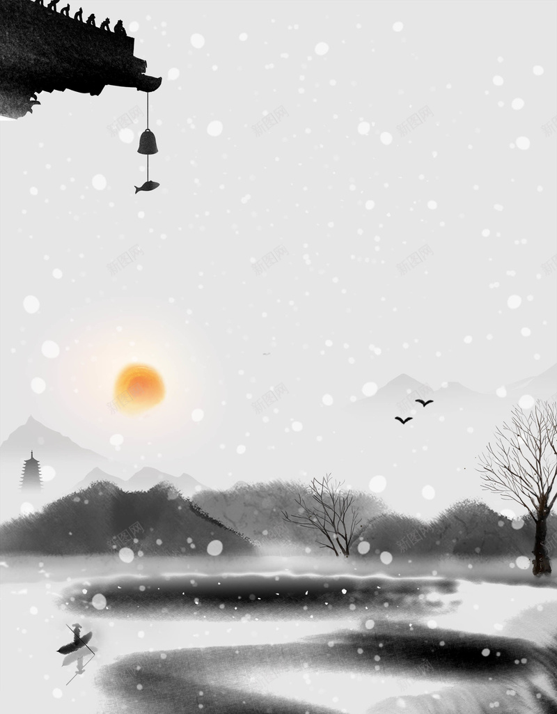 冬天冬季节气大雪背景psd设计背景_新图网 https://ixintu.com 冬天 冬季 圣诞 节气 蓝色 立冬 小雪 入冬 下雪 卡通 手绘 落叶 雪花 大雪 海报