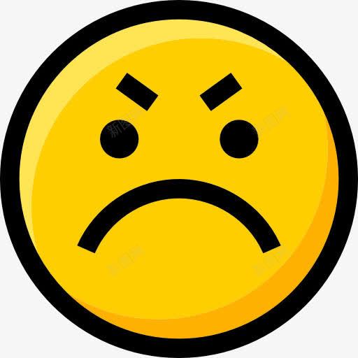 愤怒的图标png_新图网 https://ixintu.com 感情 接口 生气 表情 表情符号 表意文字 面孔
