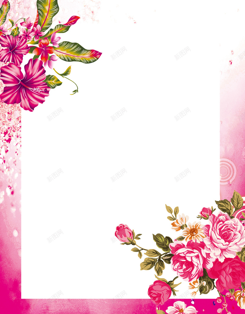 花瓣梦幻浪漫妇女节背景psd设计背景_新图网 https://ixintu.com 三八妇女节 节日背景 母亲节 婚庆 贺卡 海报素材 梦幻 浪漫 温馨 粉色 花瓣 简约