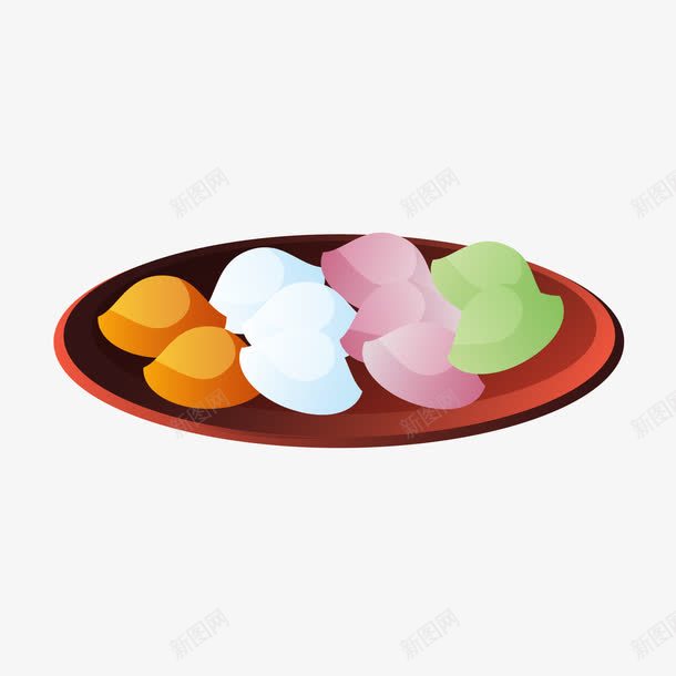 卡通精美美食png免抠素材_新图网 https://ixintu.com 卡通 水饺 精美 美食