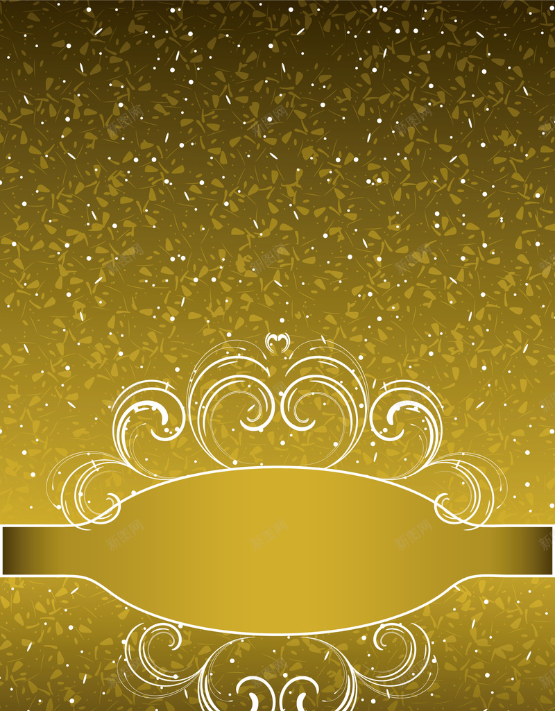 金色碎花底纹背景素材eps设计背景_新图网 https://ixintu.com 碎花 纹饰 花纹 金色 闪亮 欧式 底纹 底图 背景 底纹背景