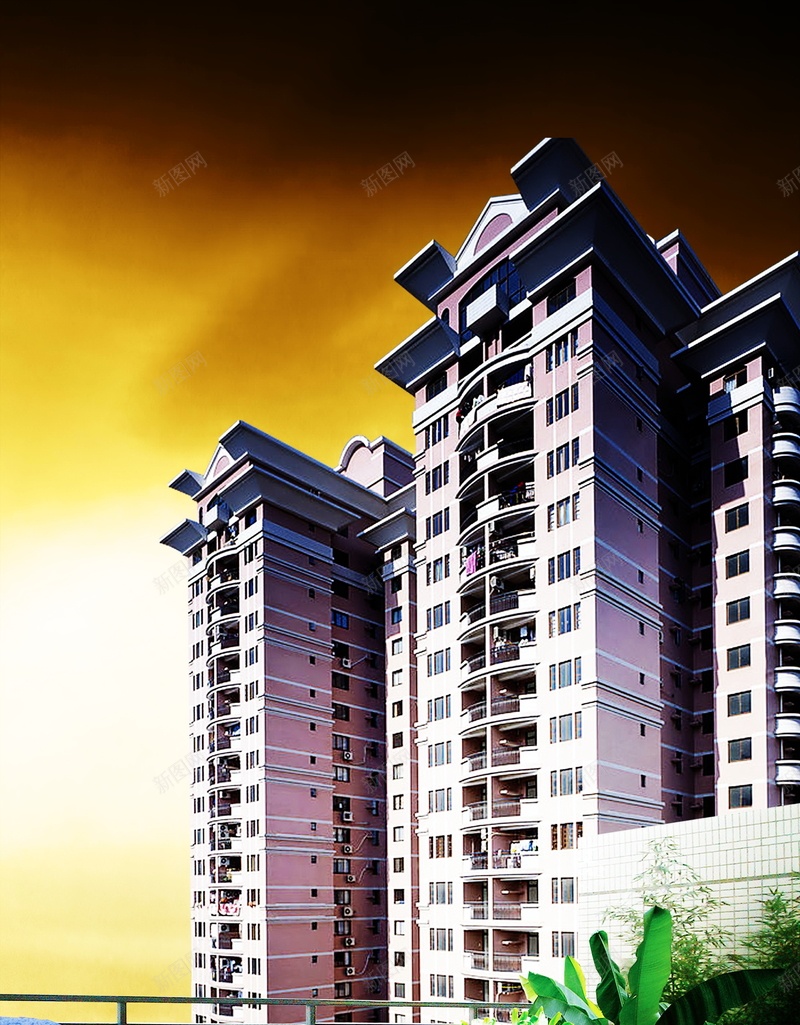 商务房地产背景psd设计背景_新图网 https://ixintu.com PSD 售楼 商业 商务 城市 大厦 平面 广告 建筑 开盘 房地产 模板 海报 素材 背景 高楼