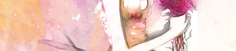 红色爱的情人节214手绘女孩海报jpg高清背景_新图网 https://ixintu.com 2月14 214 情人节 促销 女孩 玫瑰花束 手绘 西方情人节 商场促销